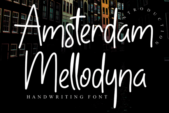 Amsterdam Mellodyna: A Handwritten Font for Creative Campaigns