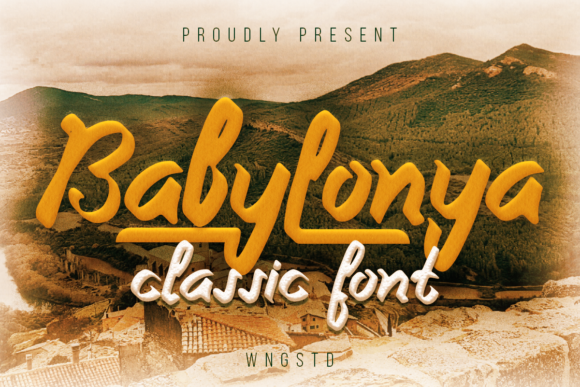 Babylonya Script Font Review