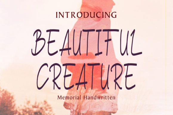 Beautiful Creature Font for Web Design and Branding
