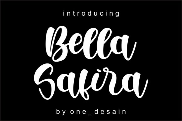 Bella Safira: A Stylish Font for Small Business Branding