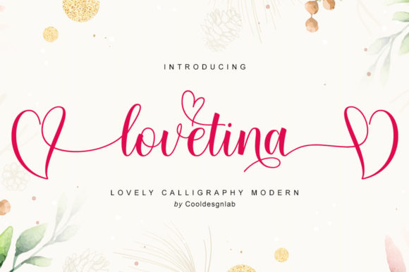 Bring Your Creations to Life with the Lovetina Font