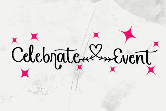 Celebrate Event Font for Web Design