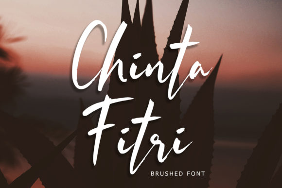 Chinta Fitri: A Handwritten Font That Elevates Your Craft