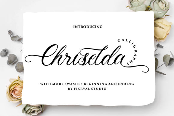 Chriselda: A Delicate Font for Digital Elegance