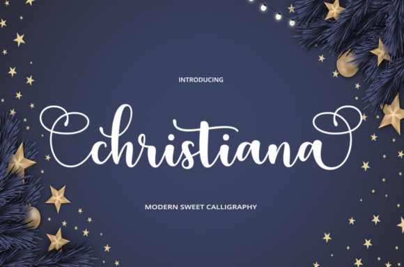 Christiana Font: A Delicate Touch for Handmade Creations