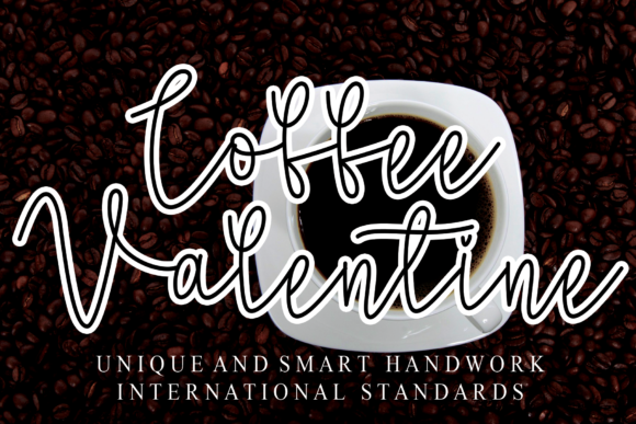 Coffee Valentine: A Script Font for Editorial Elegance
