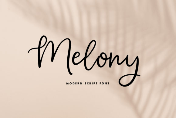 Enhance Your Craft Projects with the Melony Script Font