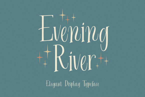 Evening River for a Lifestyle Blog Redesign