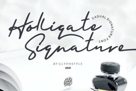 Holligate: A Handwritten Font for Creative Branding