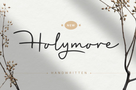 Holymore: A Warm Handwritten Font for Digital Branding