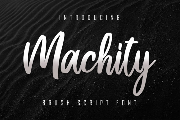 Machity Font for Campaign Creativity
