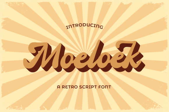Moeloek Font for Bold Branding and Digital Creativity