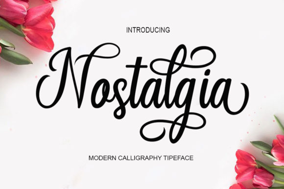 Nostalgia Font for Web Design