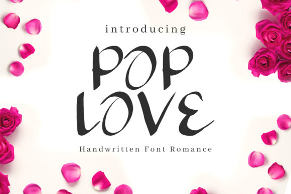 Pop Love: A Script Font for Modern Branding