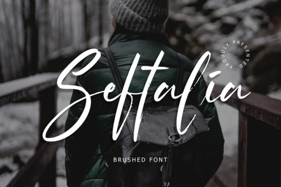 Seftalia: A Refined Script Font for Modern Branding