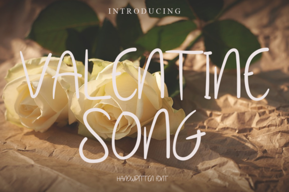 Valentine Song: A Handwritten Font for Modern Web Design