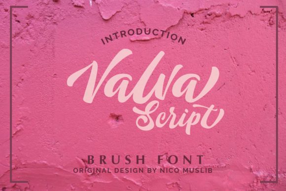 Valva: A Script Font for Thoughtful Editorial Design